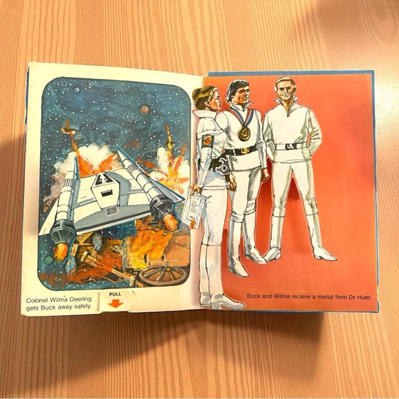 Vintage 1980 Buck Rogers in the 25th Century Pop-Up Book – Sci-Fi Classic - Picture 10 of 11